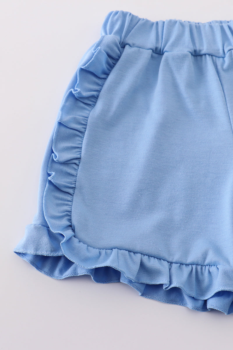 Bow trellis print embroidery set - Giggles with Grace