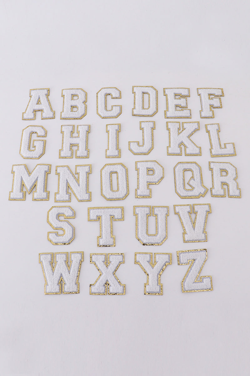 White letters "A-Z" stickers - Giggles with Grace