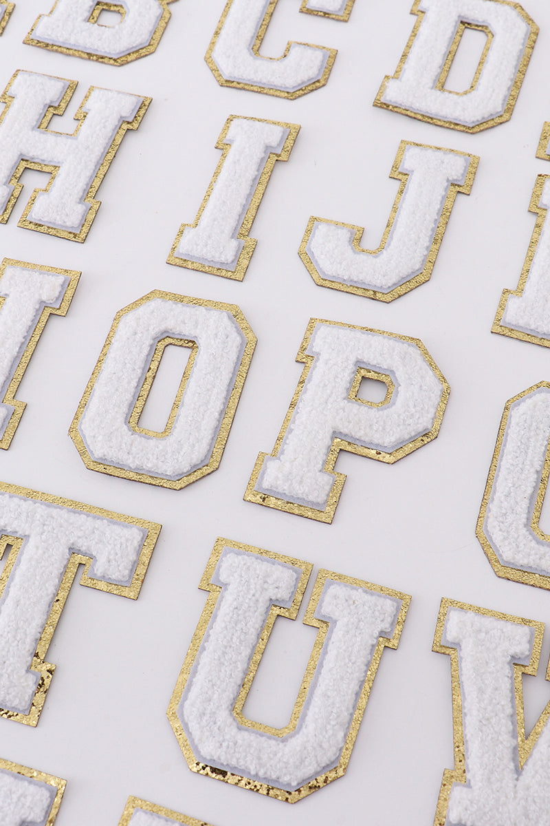 White letters "A-Z" stickers - Giggles with Grace