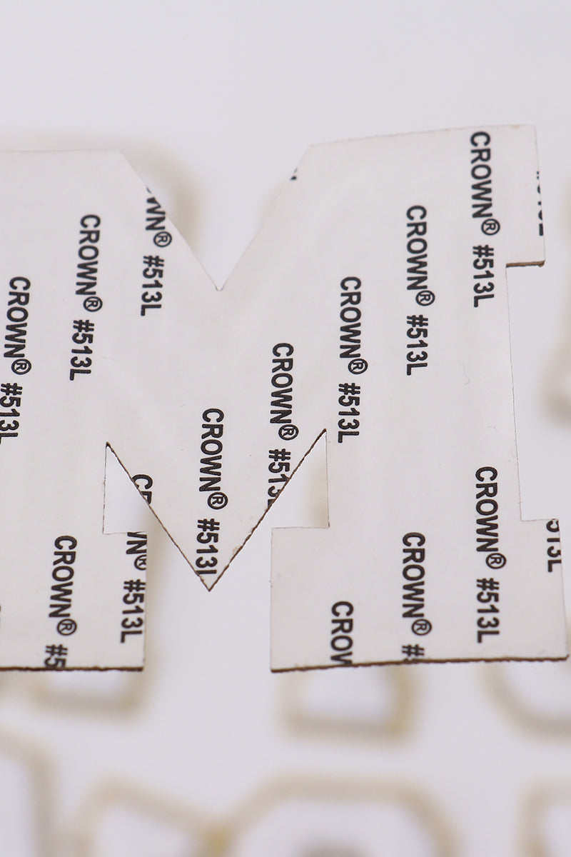 White letters "A-Z" stickers - Giggles with Grace