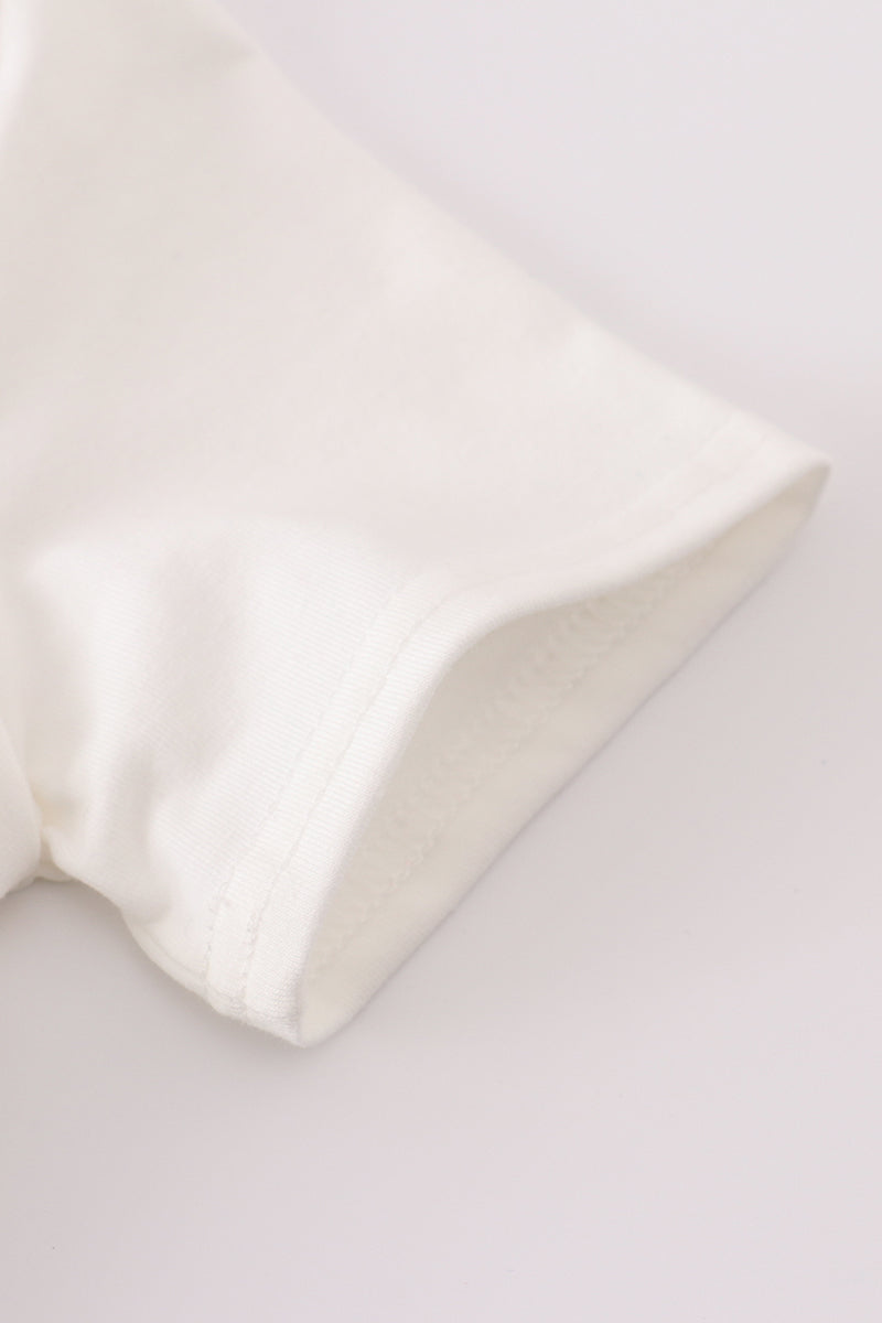 Flag bow ice-cream sequin mom&me top - Giggles with Grace