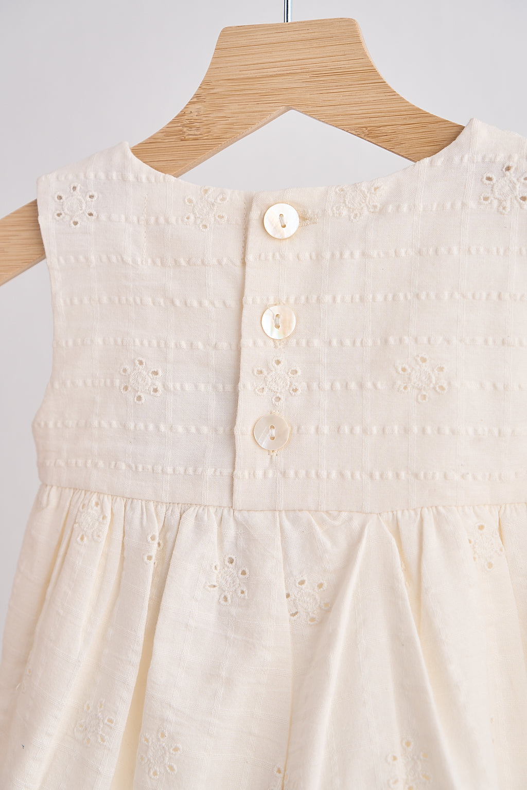 White hand embroidery floral lace jumpsuit - Giggles with Grace