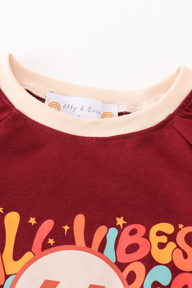 Autumn smile boy top - Giggles with Grace