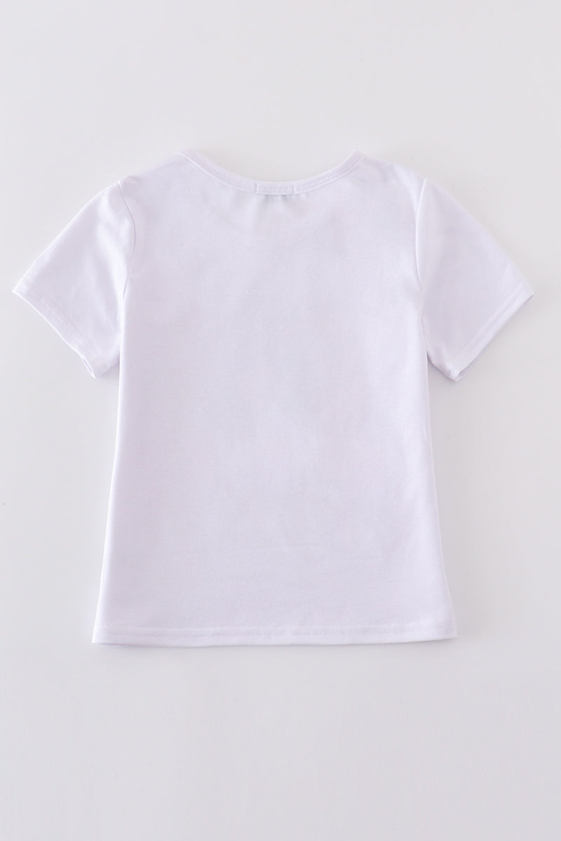 White music fan print mom&me top - Giggles with Grace