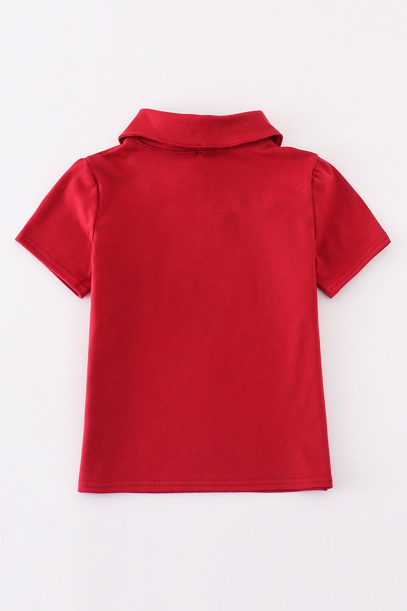 Alabama embroidery boy shirt - Giggles with Grace