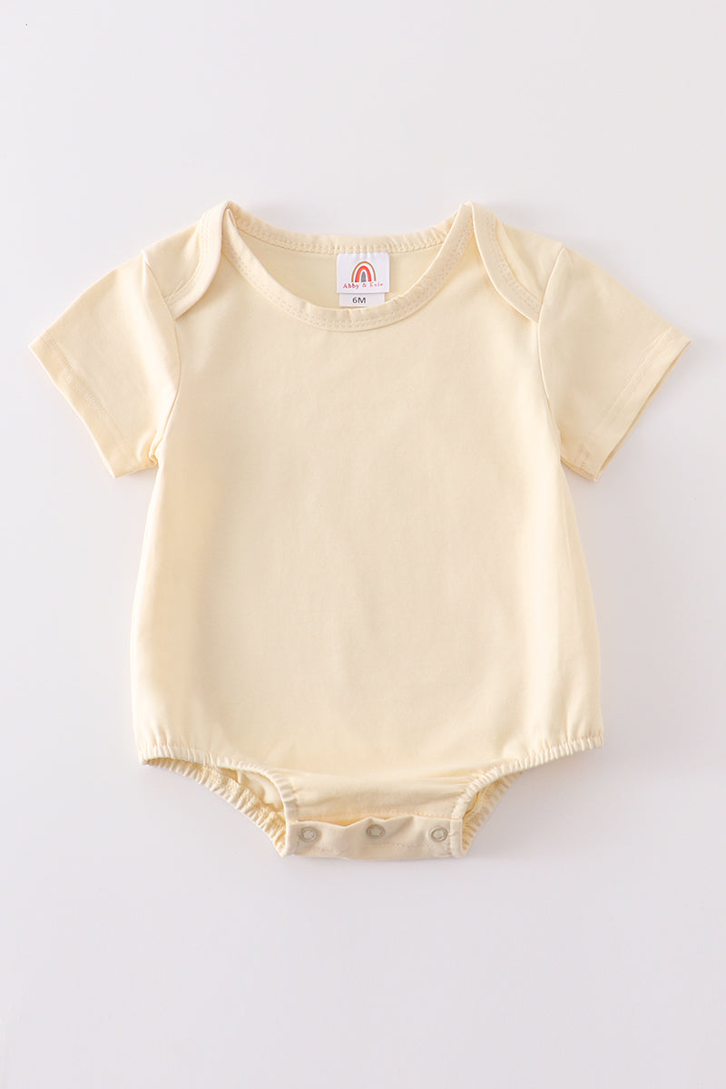 Beige blank basic t-shirt Adult Kids and baby bubble - Giggles with Grace