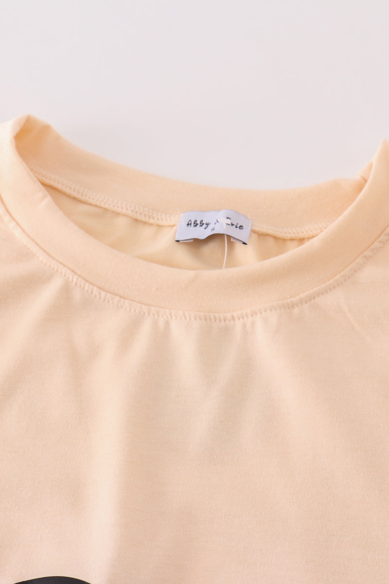 Thanksgiving gobble print women top - Giggles with Grace